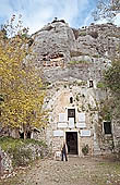 Sicily, Cava Ispica , cave church San Maria della Cava